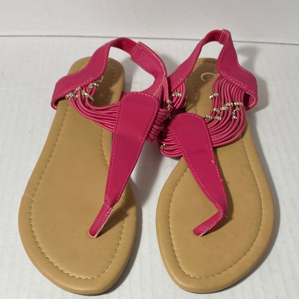 Women’s Pink Slingback Thong Sandals